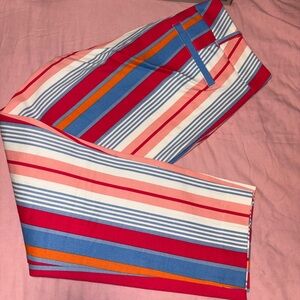 Colorful slack pants